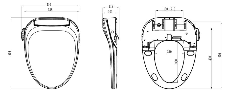 Nắp Toilet Thông Minh Soojee – Tương Thích Hơn 90% Bồn Cầu Trên Thị Trường