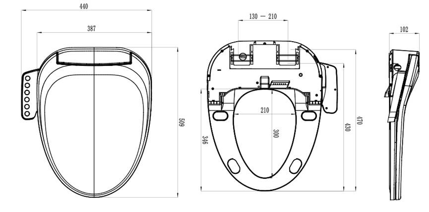 Nắp Toilet Thông Minh Soojee – Tương Thích Hơn 90% Bồn Cầu Trên Thị Trường