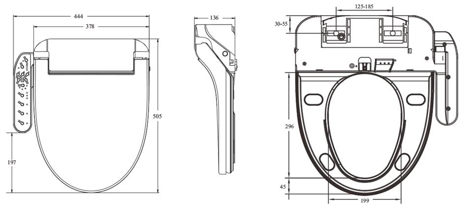 Nắp Toilet Thông Minh Soojee – Tương Thích Hơn 90% Bồn Cầu Trên Thị Trường