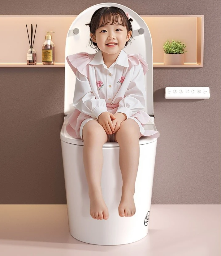 Những Lợi Ích Khi Trẻ Em Sử Dụng Nắp Bồn Cầu Tự Động