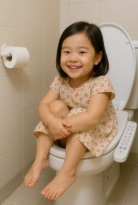 Sưởi Ấm và Điều Chỉnh Nhiệt Độ Hoàn Hảo Với Nắp Bồn Cầu WG905Z